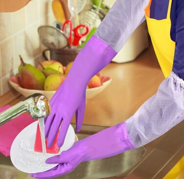 Рукавички для миття посуду 2 пари Elgood