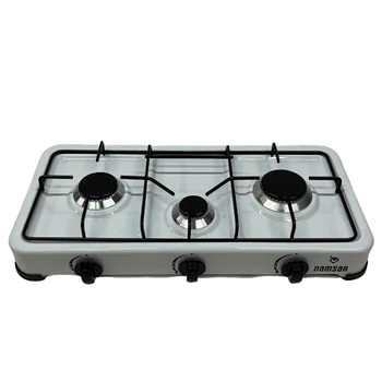 Настільна газова плита на 3 конфорки FRG113 Namsan