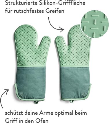 Набір прихваток для духовки 2 шт., м'ятний Springlane Kitchen