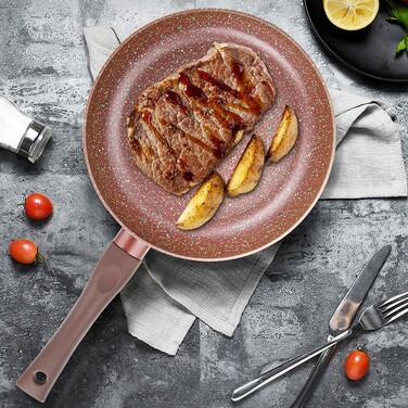 Сковорода глибока для смаження 26 см Mosses Stone Fissman