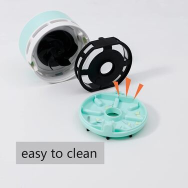 Міні-пилосос бездротовий 2 Вт м'ятний Tihoo