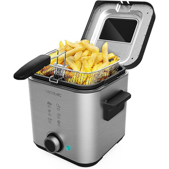 Фритюрниця електрична 900 Вт, 1,5 л CleanFry Advance 1500 Cecotec