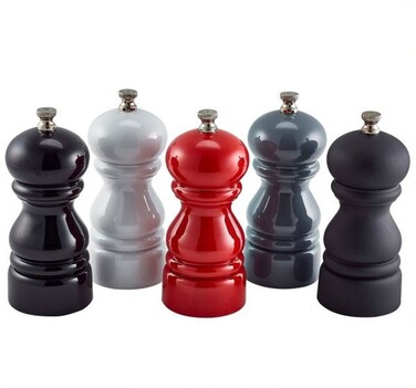 Млин для солі та перцю, 12.7 см, чорний матовий, GenWare