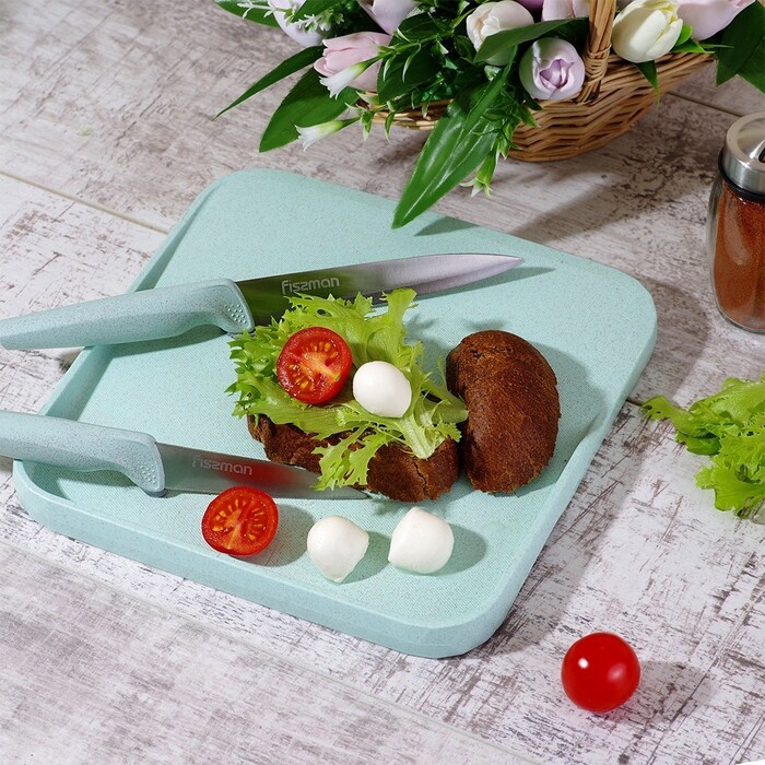 Набор ножей Fissman с разделочной доской 22x2 см3 предмета (2599)