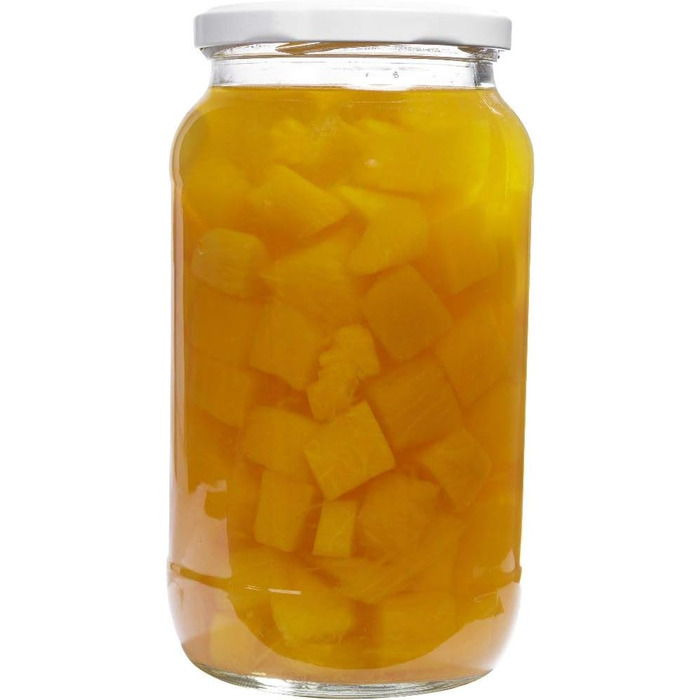 Банка 1 литр с завинчивающейся крышкой серебристая 6 шт mikken