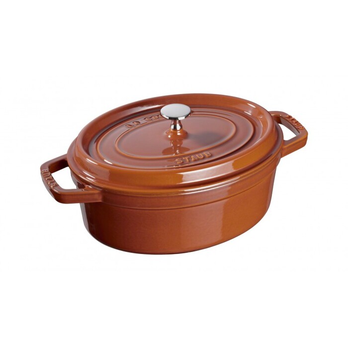Кокот овальний 29 см, кориця Staub