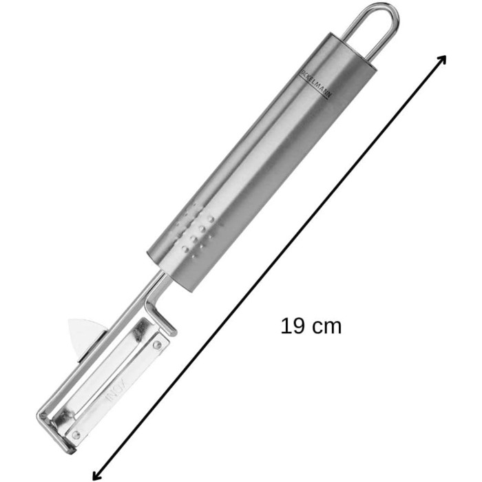 Овочечистка 19 см з рухомим лезом Ovalgriff Fackelmann
