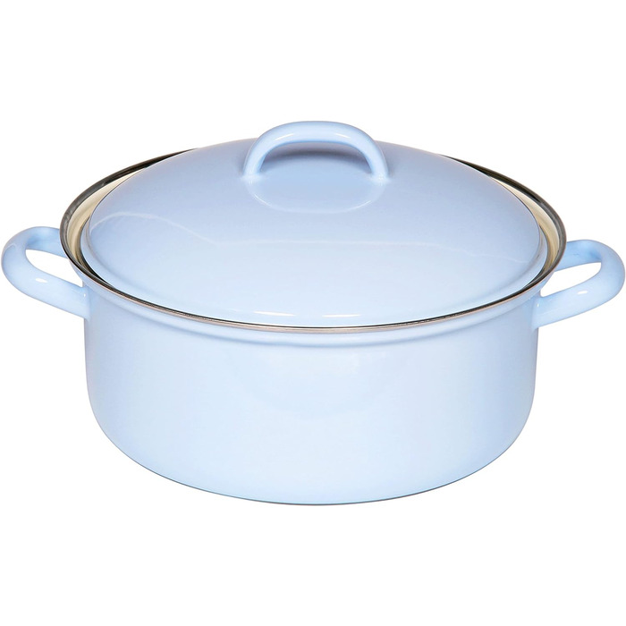 Каструля з хромованим обідком 18 см Riess