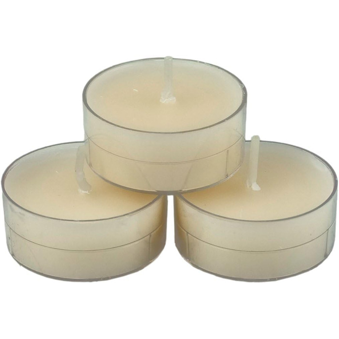 Кольорових чайних свічок без запаху (шампанське), 20