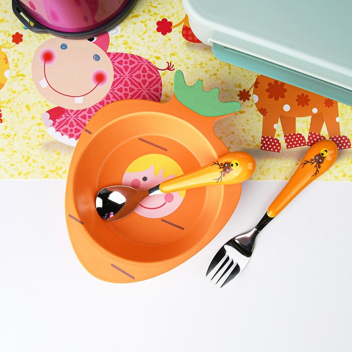 Тарілка Fissman 18 см МОРКВА (8366)