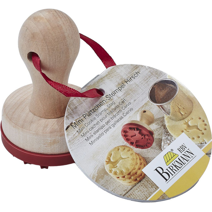Штамп для печива у вигляді оленя маленький, 5 см, RBV Birkmann