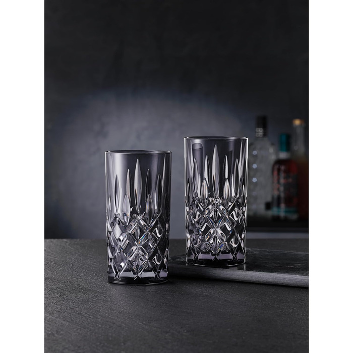 Набір склянок для лонгдрінків 395 мл, 2 предмети, Smoke Noblesse Nachtmann