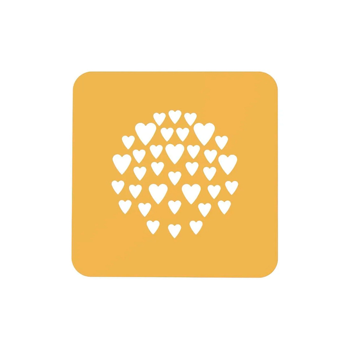 STENCIL CUORE  Лист силіконовий