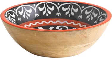 Піднос/тарілка Манго, дерево манго, внутрішнє епоксидне покриття, Ø 35,5 см Ø 35,5 см, висота 2,5 см (Сицилія, Ø 24 см, висота 7,5 см), 1058