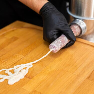 Натуральна оболонка для ковбас Натуральна оболонка вищого сорту для домашньої ковбаси, ялівцевої ковбаси, білої ковбаси, сардельки (калібр 18/20 мм, 91 метр, овеча оболонка)