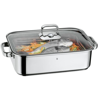 Жаровня 41 х 27 см з парової кошиком + поварская книга Vitalis Aroma WMF