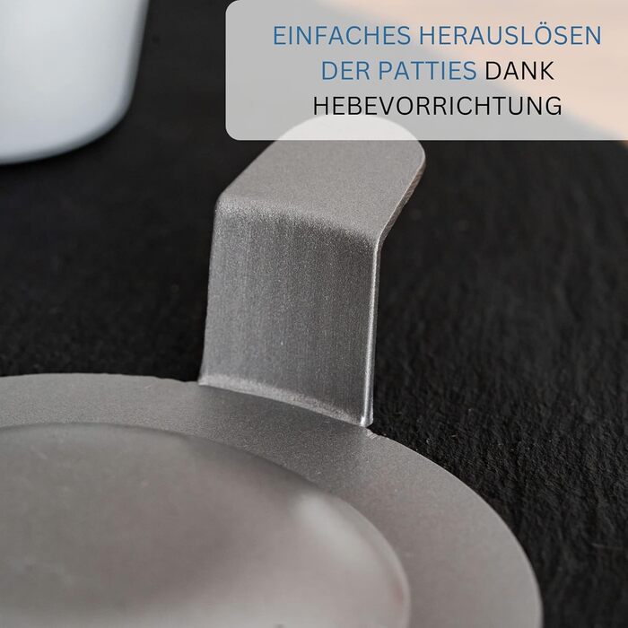 Прес для гамбургерів 12 см з підйомником Uno Plus Westmark