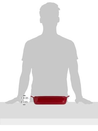 Форма для запекания прямоугольная 36x23х7 cм бордовая Emile Henry