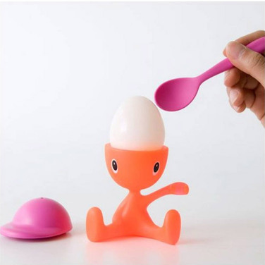 Тримач для яйця 8х11,5х9 см рожевий Cico Alessi