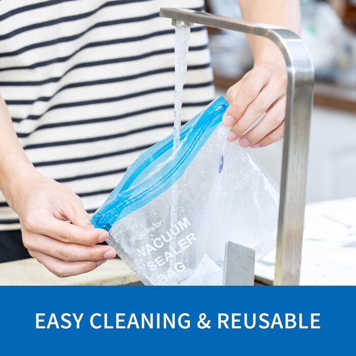 Вакуумні пакети 30 пакетів 16 x 22/21 x 22/20 x 25 см Aigostar