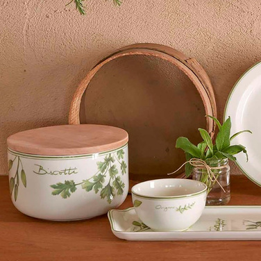 Банка для кави La Porcellana Bianca COLTIVIA, порцеляна, 1 л