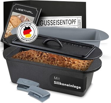 Форма для випікання хліба з кришкою 3,5 л LIEBTHAL
