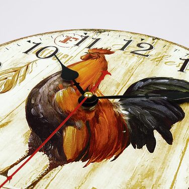 Безшумний настінний годинник 30 см Lafocuse