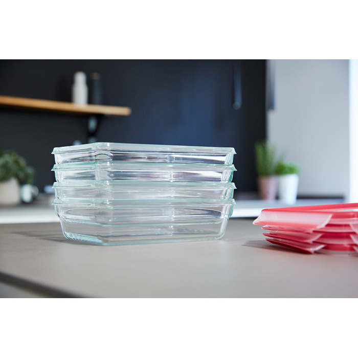 Форма універсальна з кришкою 800 мл скло Tefal