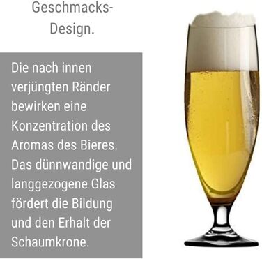 Набір із 6 склянок для пива 0,5 л, Imperial Stölzle Lausitz