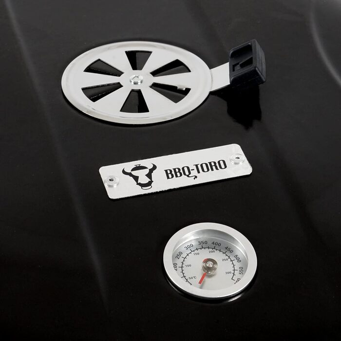 Гриль для барбекю 57 см з полицею та решіткою BBQ-Toro