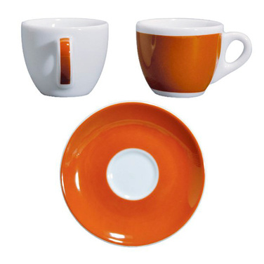 33012-002021CA VR Чашка espresso 75 мл з блюдцем 12 см Caramel серія 'Verona Millecolori Decal Print