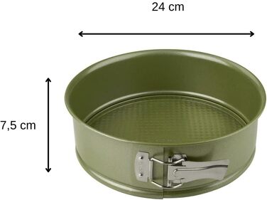 Форма для випічки роз'ємна 24 см Green Vision Zenker