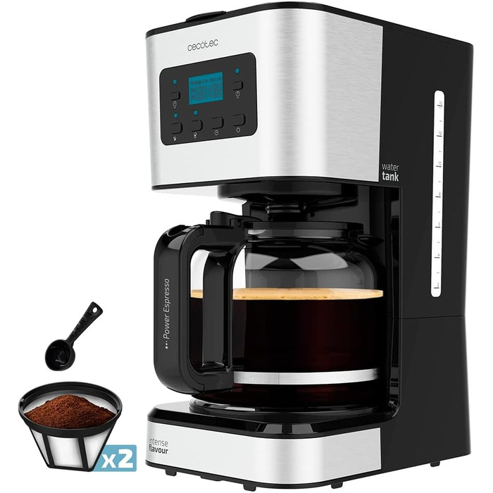 Кавомашина на 12 чашок 980 Вт Coffee 66 Smart Plus Cecotec
