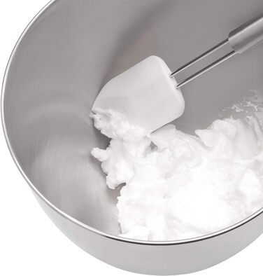 Різак для піци WMF Profi Plus 19,8 см, колесо для тіста з покриттям, ролик для піци, різак для піци, нержавіюча сталь Cromargan частково матова, можна мити в посудомийній машині (комплект зі скребком для тіста 26 x 5,5 см)