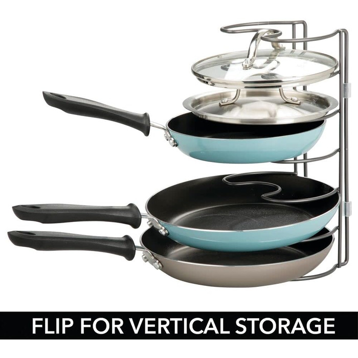 Підставка для посуду 33,5 x 16 x 13 см сіра mDesign