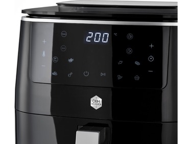 Tefal Мультипіч OBH Nordica Easy Fry&Steam Black, 17000Вт, чаша-6.5л, сенсорне керув., від 80°C до 200°C, пластик, чорний