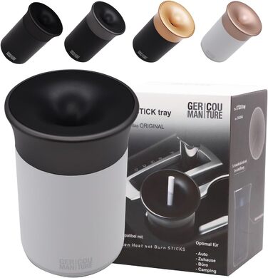 Попільничка для тютюнових стіків білий-сірий GC