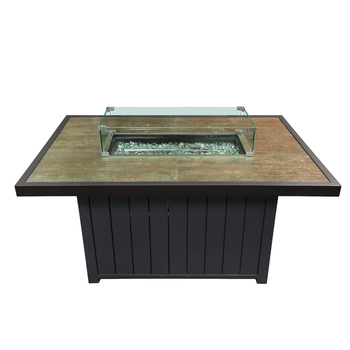 Вуличний газовий стіл-камін 130 х 85 х 63 см. GRILLI