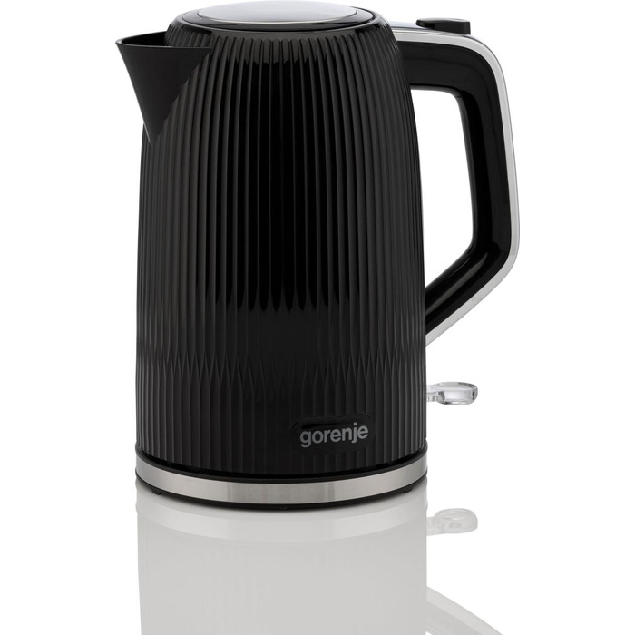 Gorenje Электрочайник 1.7л, Strix-контроль, черный матовый
