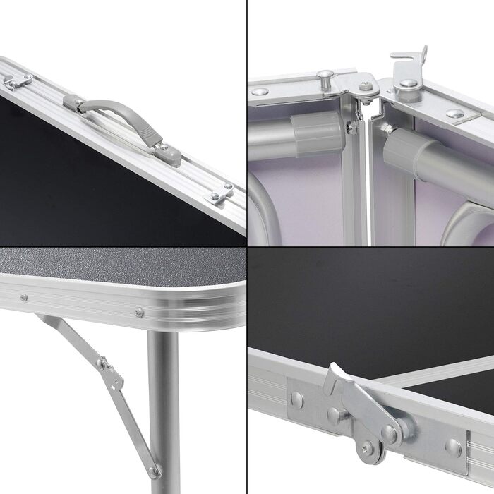 Стіл та стільці для кемпінгу чорний GOODS+GADGETS