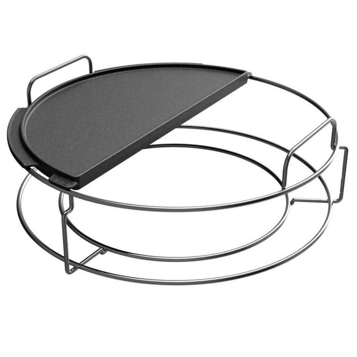 Дошка чавунна 23х46х1см для гриля L Big Green Egg 122988 (CIGHL/104090) Код: 003085