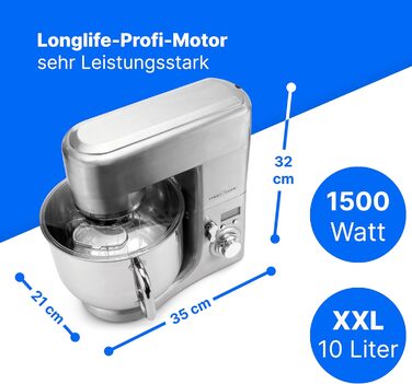 Кухонний комбайн 10 л PC-KM 1096 ProfiCook