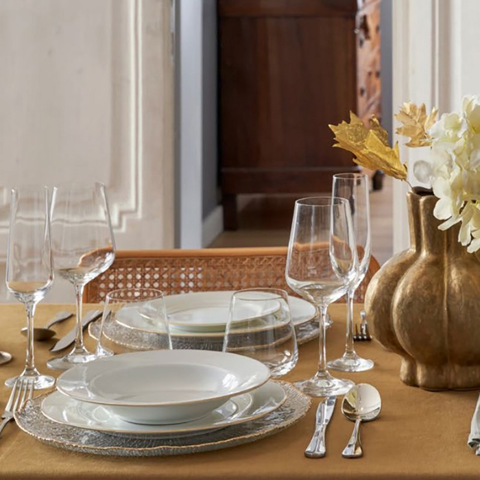 Миска для салата La Porcellana Bianca MAESTA, фарфор, диам. 23 см