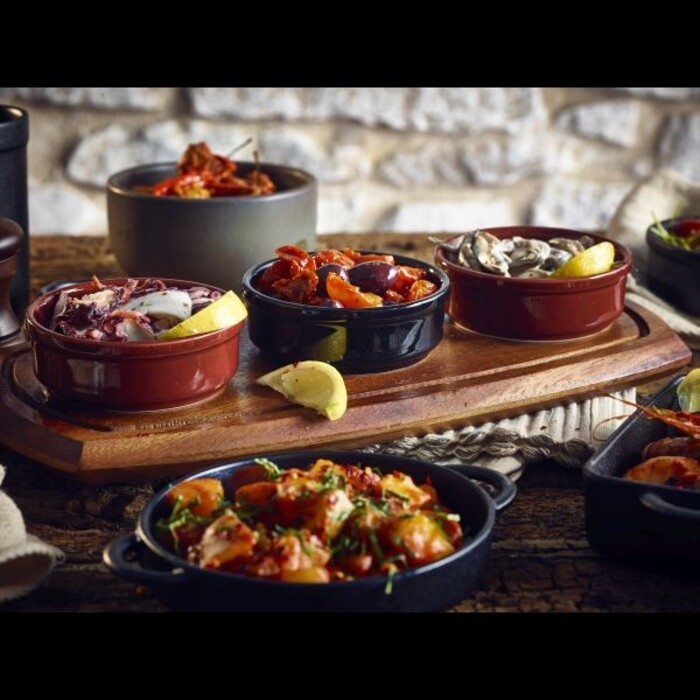 Салатник круглий, 10 см, 140 мл, чорний, GenWare