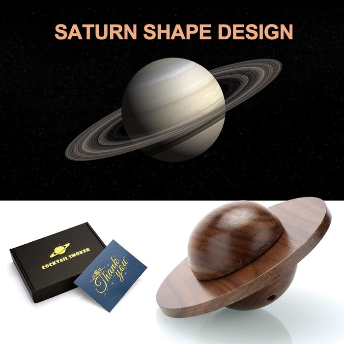 Набір для копчення коктейлів 8 предметів TMEOIIPY