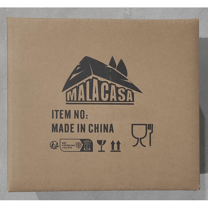 Серія Julia, набір посуду 12 персон, порцеляновий набір посуду, столовий сервіз з обідньою тарілкою, десертна тарілка, супова тарілка, кавові чашки, блюдця по 12 шт. кожна (12 шт. , десертні тарілки)