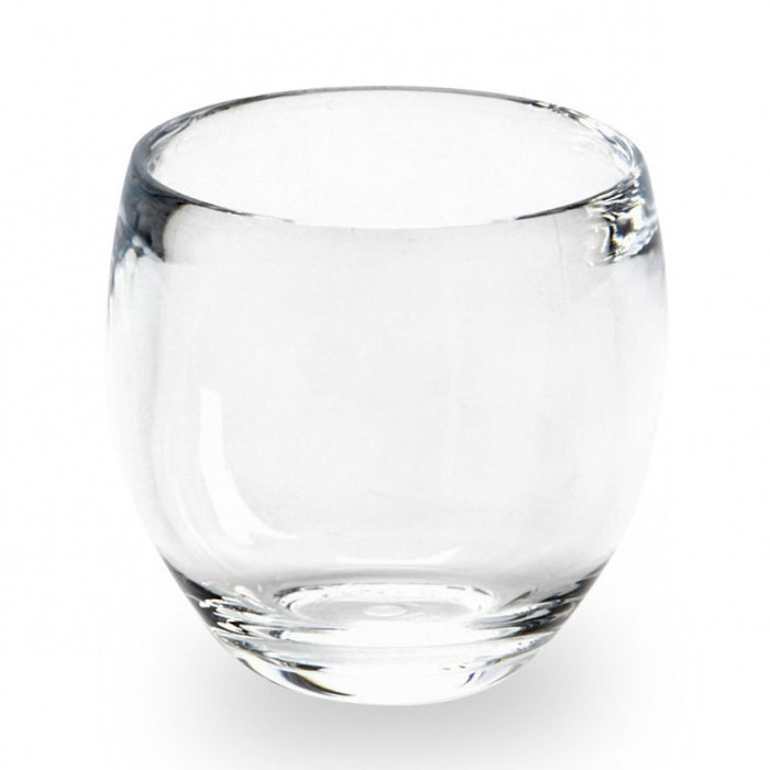 Стакан для ванної 9,4х9х9,4 см прозорий Droplet Umbra