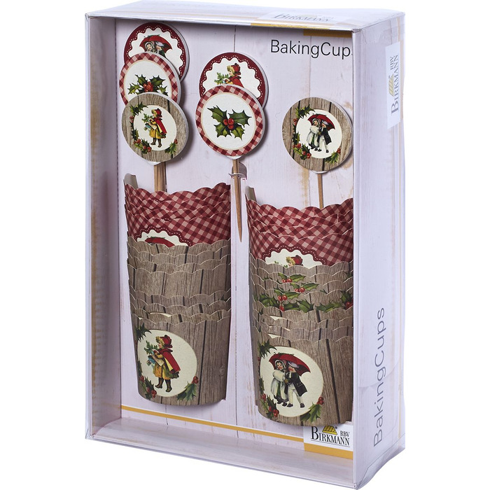 Набір форм і прикрас для випічки, 24 шт, Winter-Poesie RBV Birkmann