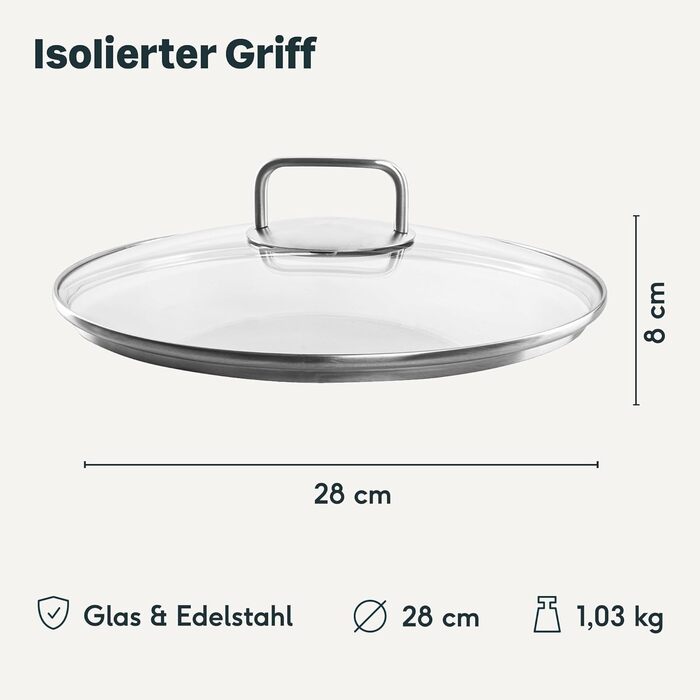 Кришка 28 см Silberthal