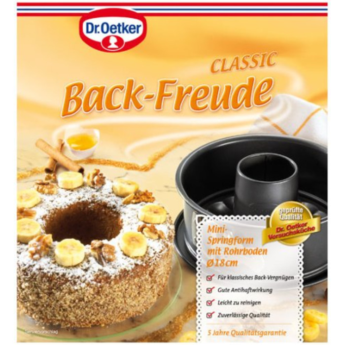 Форма для випічки розємна Ø 18 см Back - Freude Mini Dr. Oetker